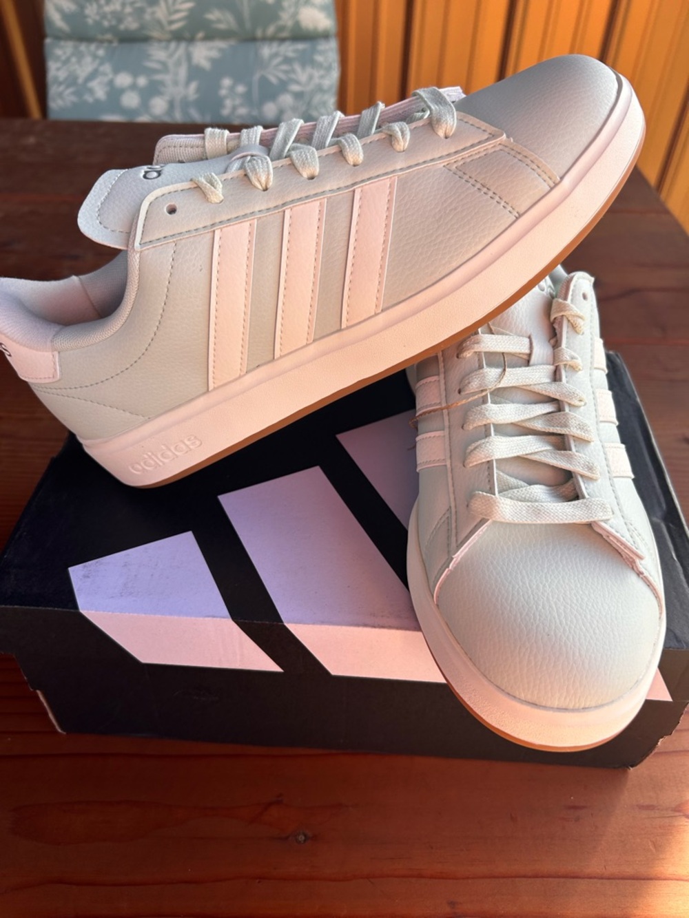 adidas Women’s Cloud White Low-Top Sneakers